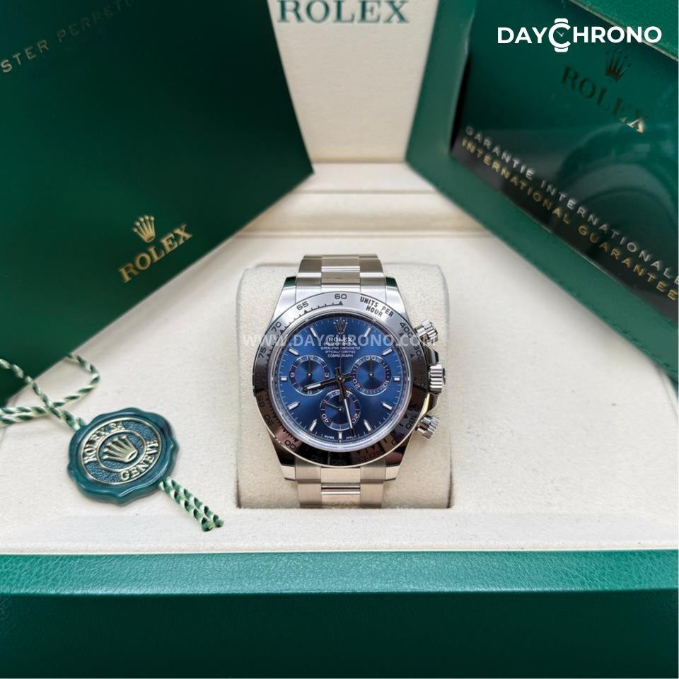 Rolex Daytona Blue Dial Oyster Full Set