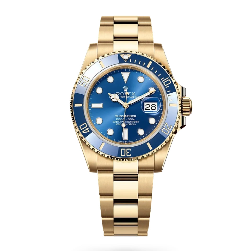 Rolex Submariner DateGold Sunburst Oyster Full Set