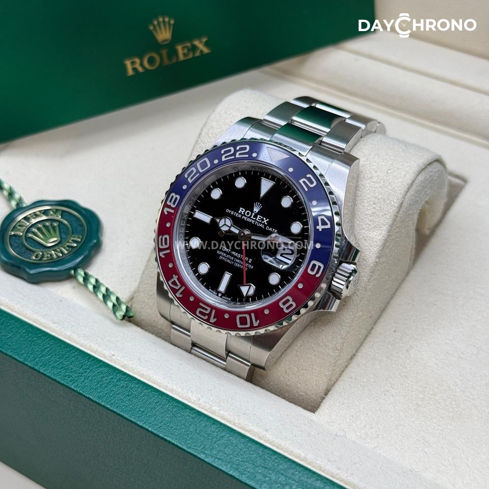 Rolex GMT-Master II Pepsi Oyster Full Set