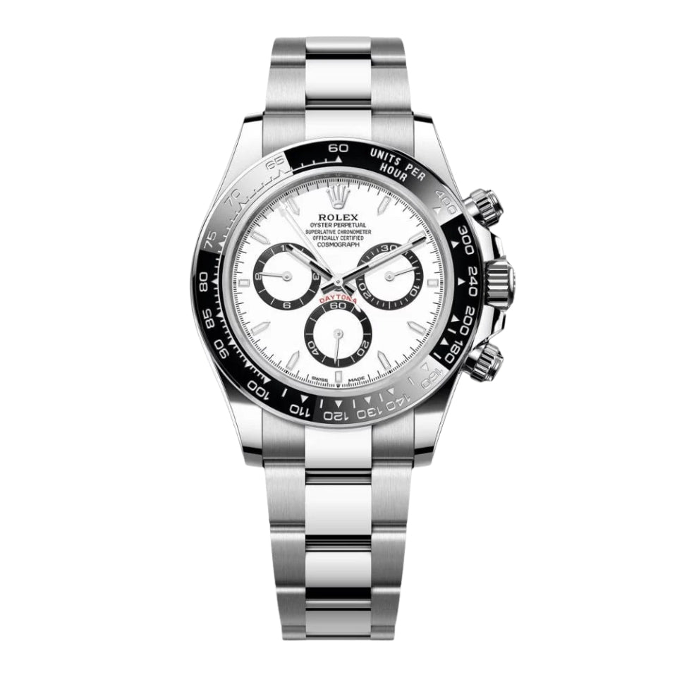 Rolex Daytona "Panda" White Dial Oyster Full Set