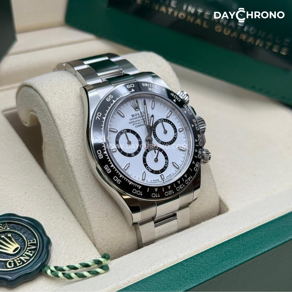 Rolex Daytona "Panda" White Dial Oyster Full Set