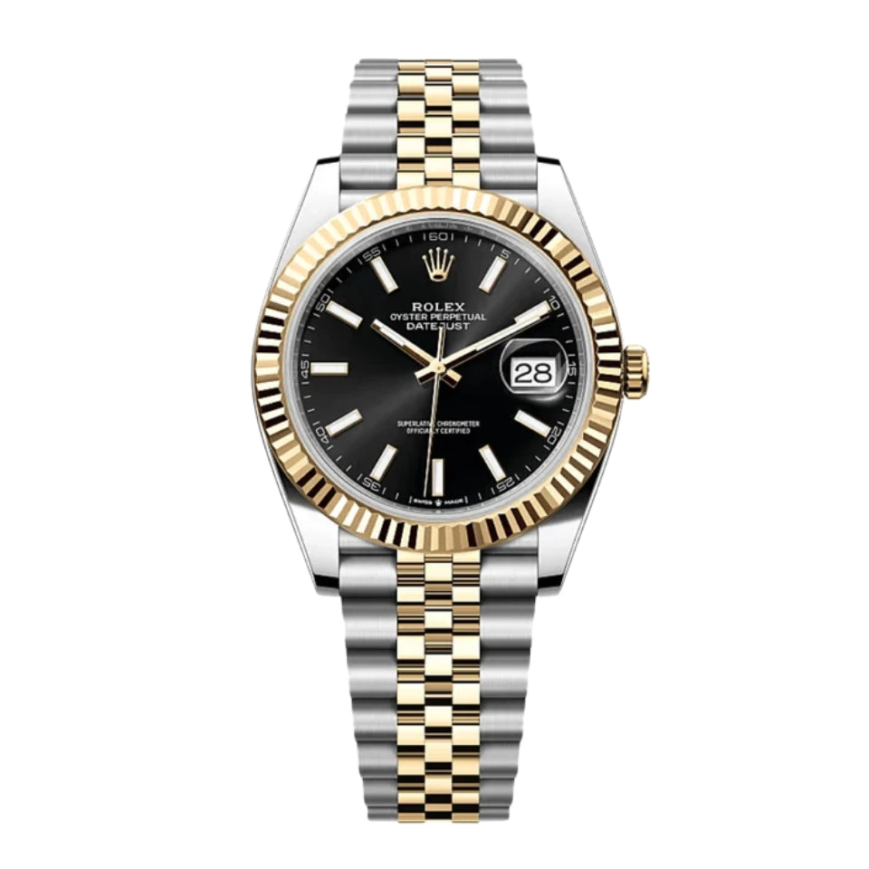 Rolex Datejust 41 Two Tone Gold Jubilee Full Set