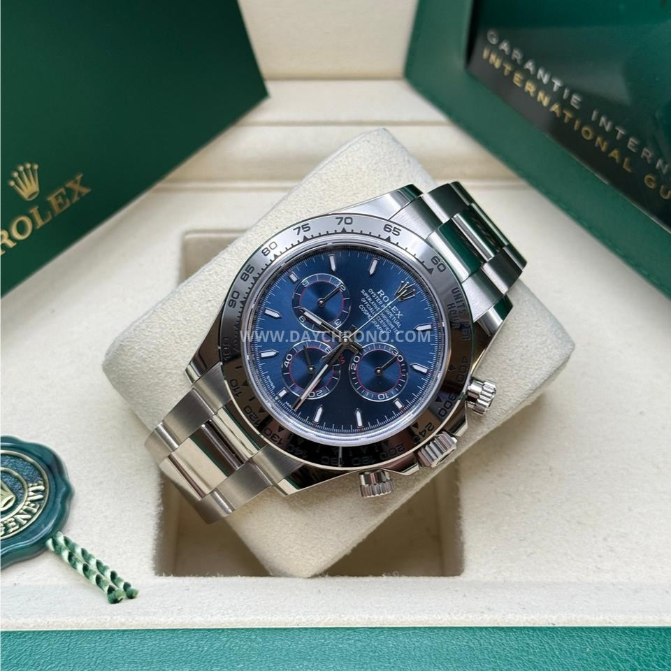 Rolex Daytona Blue Dial Oyster Full Set