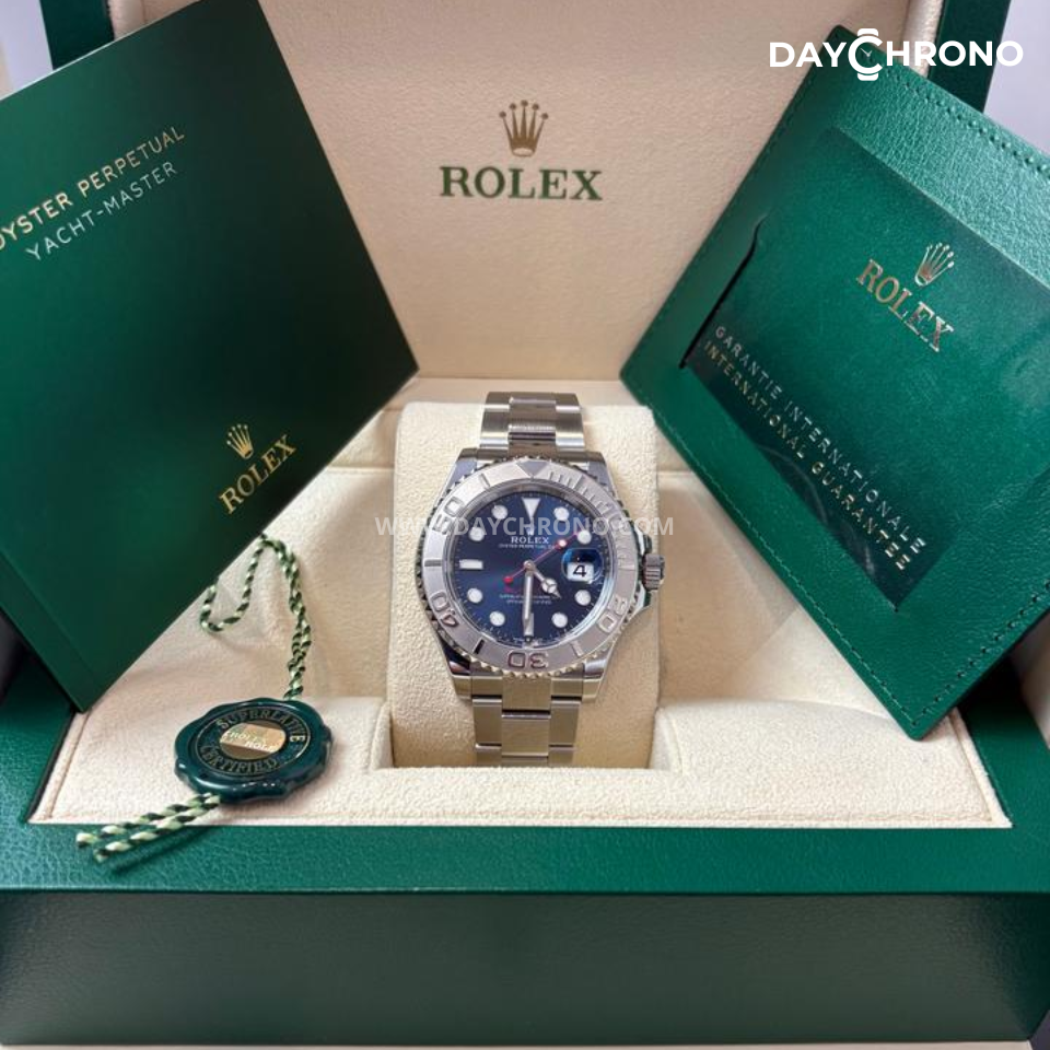 Rolex Yacht-Maste Blue Dial Oyster Full Set