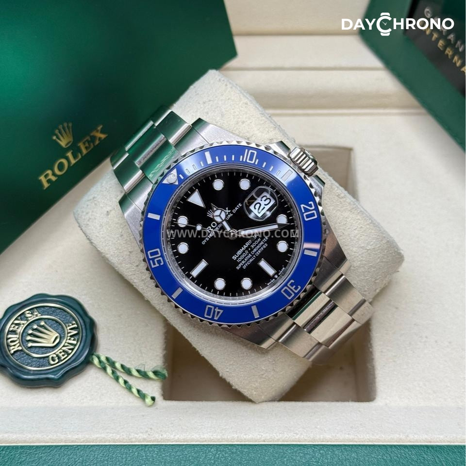 Rolex Submariner Date Cookie Blue Oyster Full Set