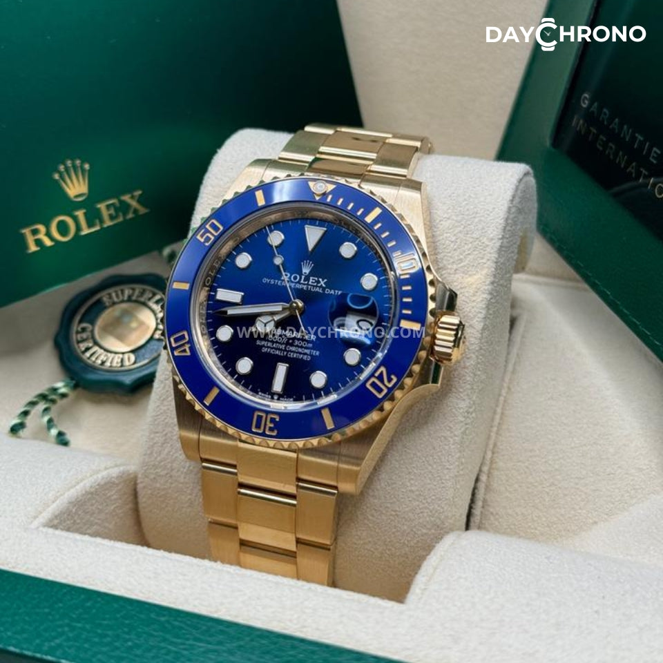 Rolex Submariner DateGold Sunburst Oyster Full Set