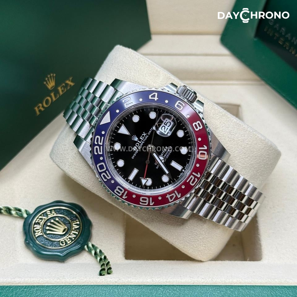 Rolex GMT-Master II Pepsi Jubilee Full Set