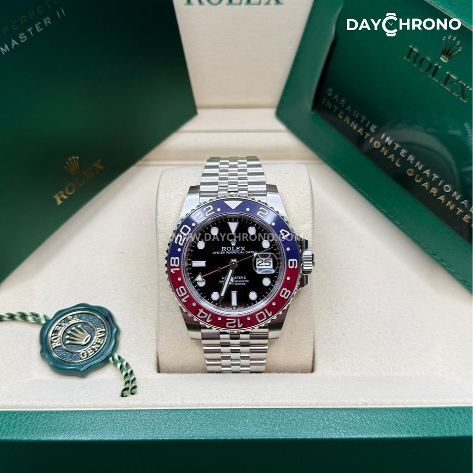 Rolex GMT-Master II Pepsi Jubilee Full Set