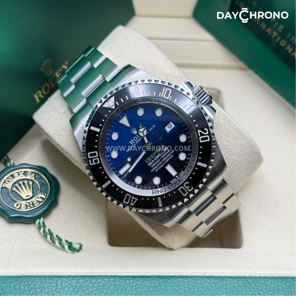 Rolex Sea-Dweller Deepsea Blue Oyster Full Set