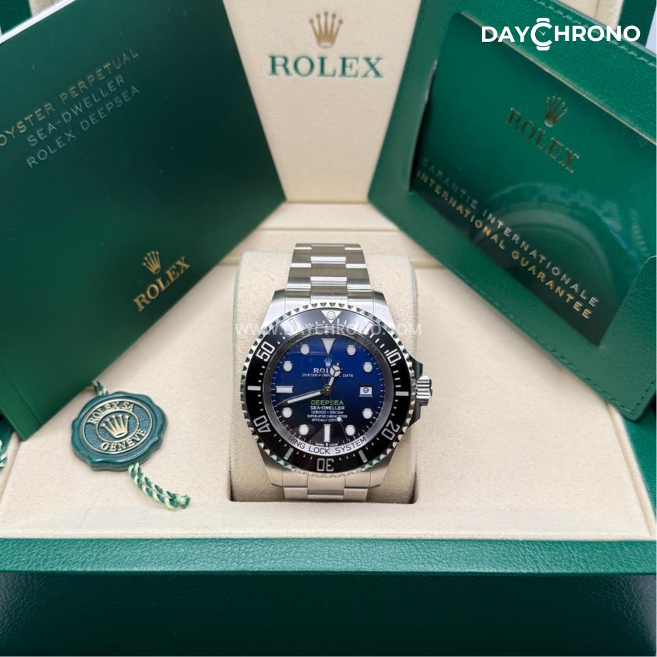 Rolex Sea-Dweller Deepsea Blue Oyster Full Set