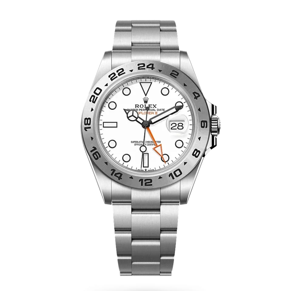 Rolex Explorer II White Dial Oyster Full Set