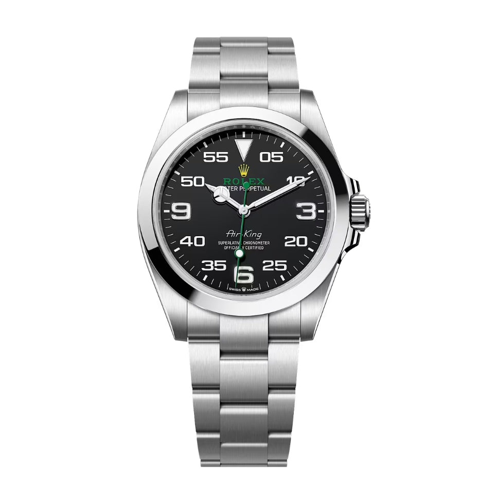 Rolex Air King Crown Guards Oyster Full Set