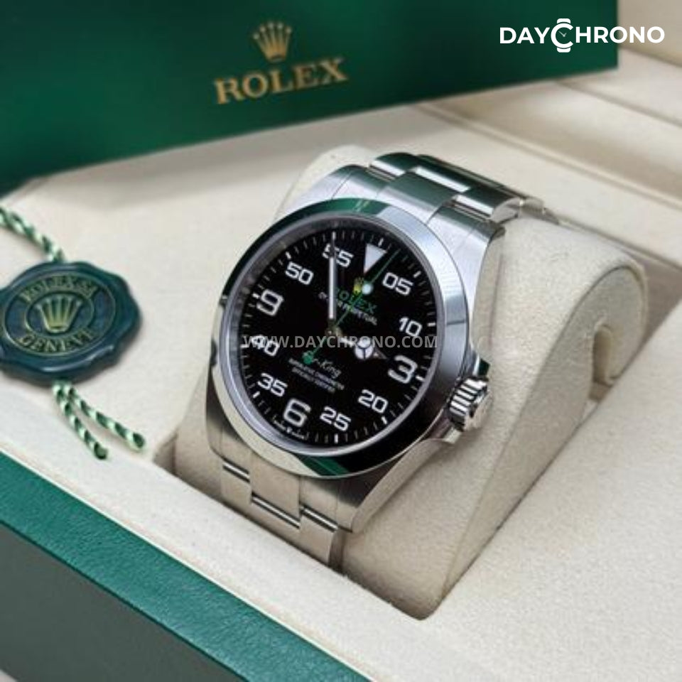 Rolex Air King Crown Guards Oyster Full Set