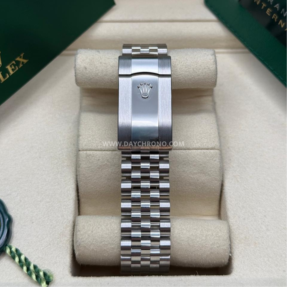 Rolex Datejust 41 Wimbledon Steel Jubilee Full Set