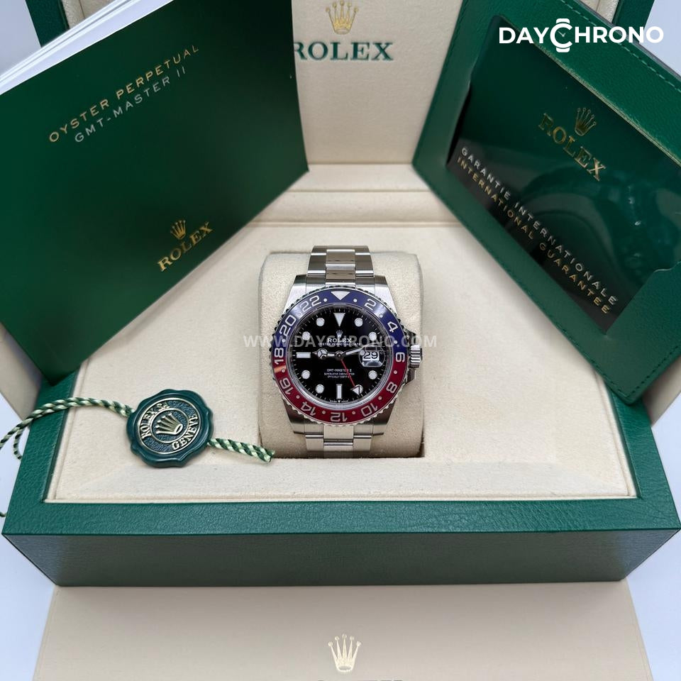 Rolex GMT-Master II Pepsi Oyster Full Set
