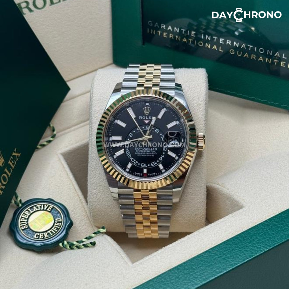 Rolex Sky-Dweller 42 Two Tone Gold Jubilee Full Set