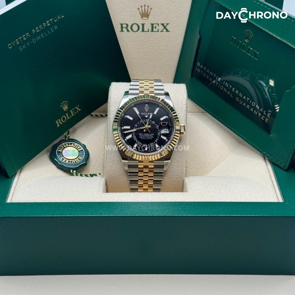 Rolex Sky-Dweller 42 Two Tone Gold Jubilee Full Set