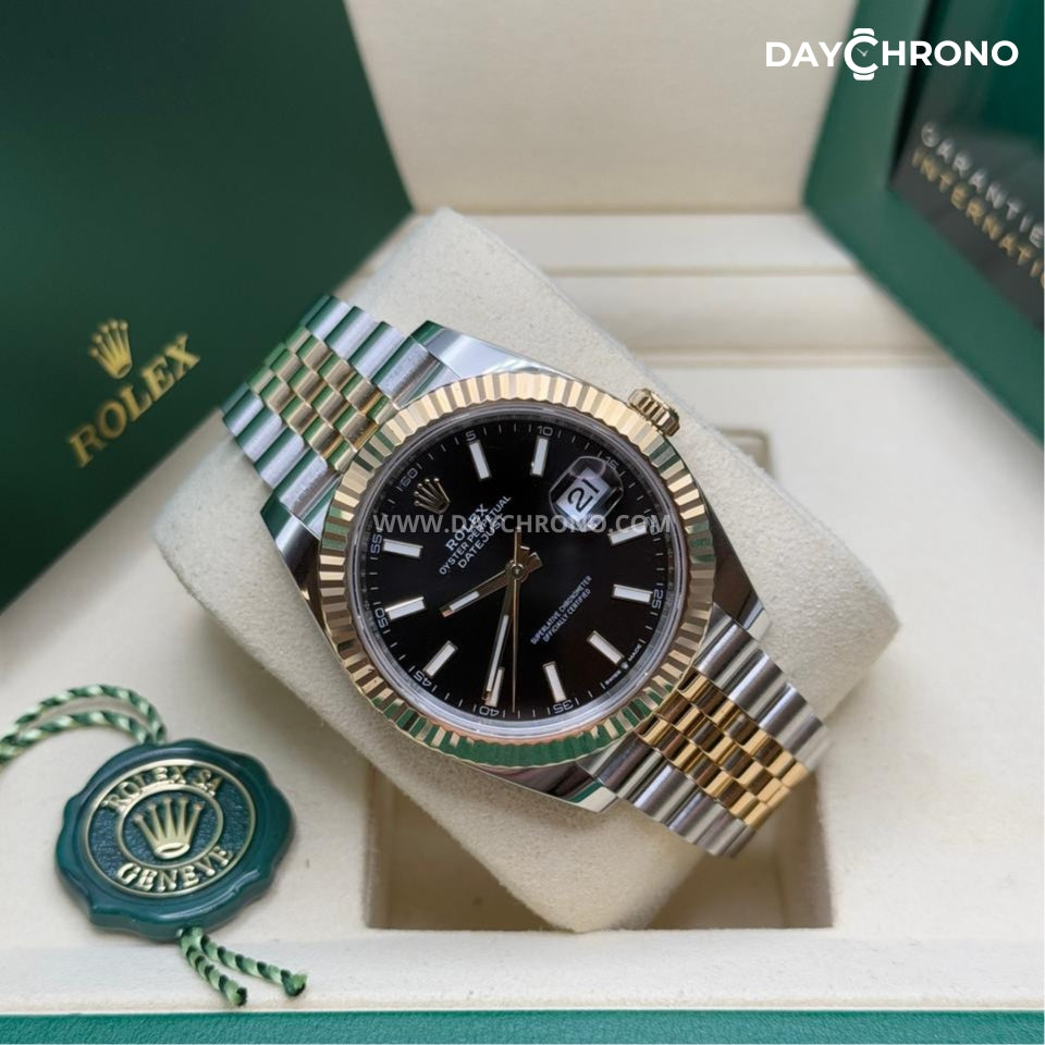 Rolex Datejust 41 Two Tone Gold Jubilee Full Set